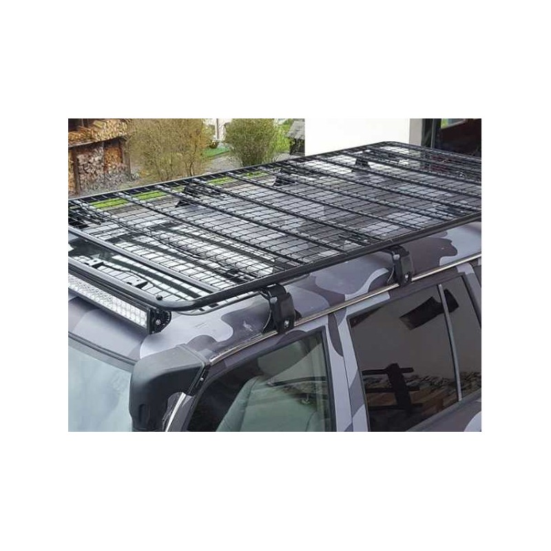 Galerie de toit pour tente de toit en acier 240 cm 4x4 utilitaires