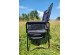 Fauteuil de camping style directeur avec tablette et sac isotherm