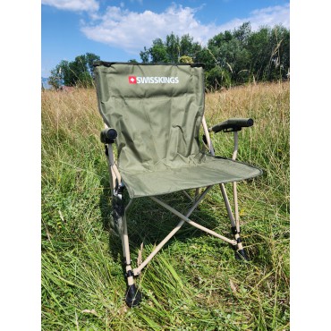Folding armchair for camping